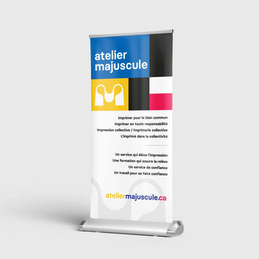 Large format banner (roll-up)